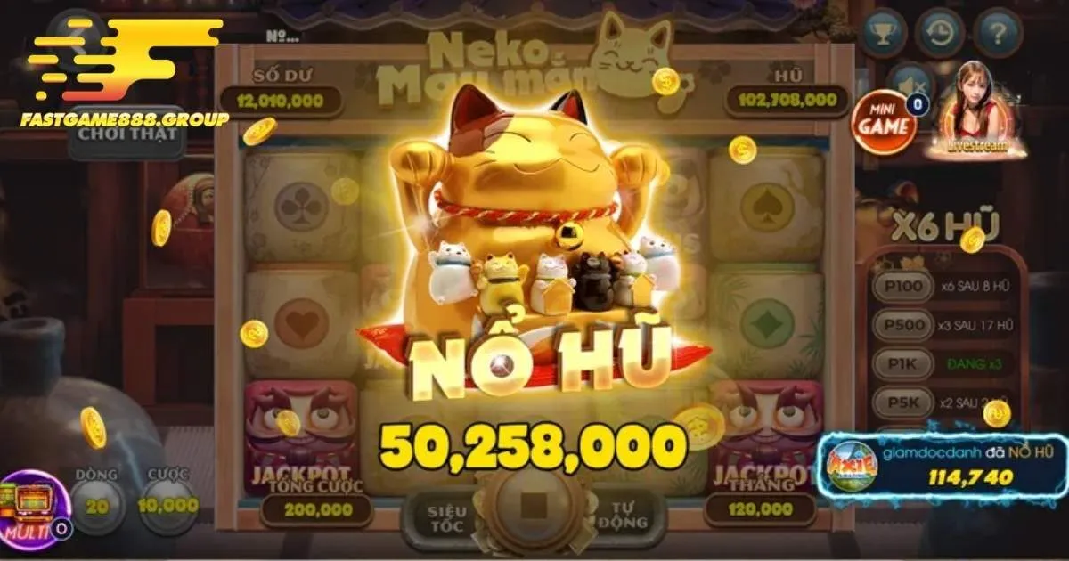 Ưu điểm Nổ hũ Fastgame888