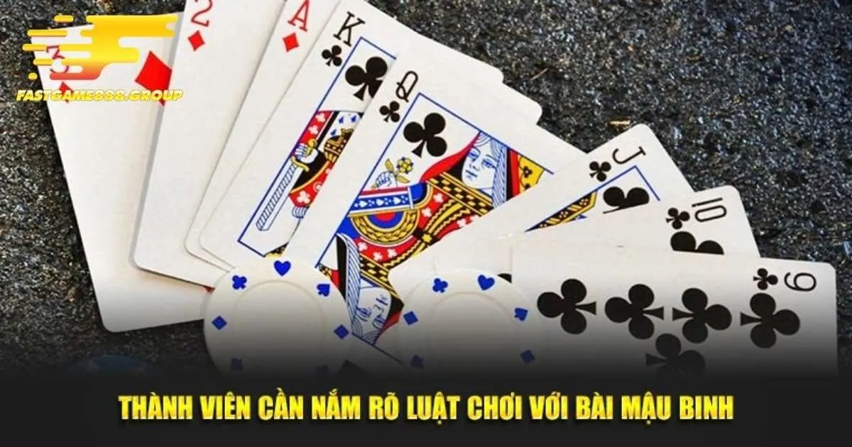 Hướng dẫn cách chơi bài mậu binh Fastgame888 cho tân binh